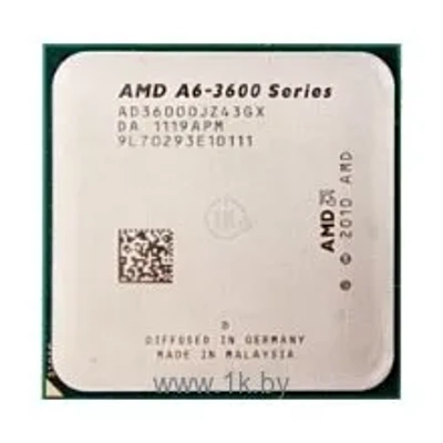 AMD A6-3500 Llano (FM1, L2 3072Kb)