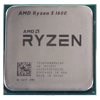 AMD Ryzen 5 1600 AF Pinnacle Ridge (AM4, L3 16384Kb)