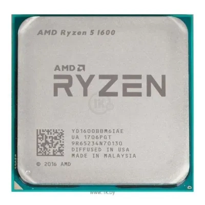 AMD Ryzen 5 1600 Summit Ridge (AM4, L3 16384Kb)