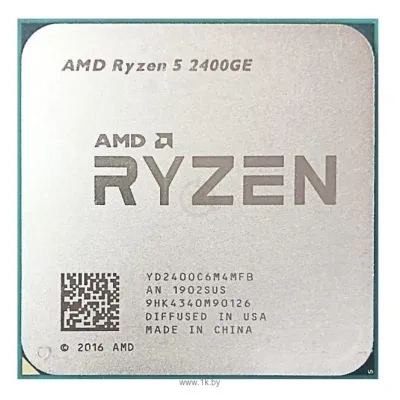 AMD Ryzen 5 2400GE Raven Ridge (AM4, L3 4096Kb)