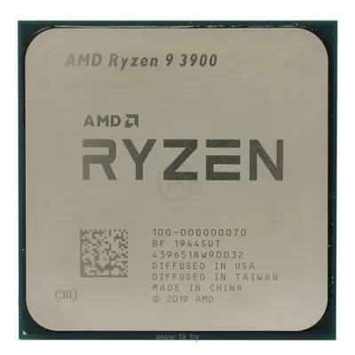 AMD Ryzen 9 3900 (AM4, L3 65536Kb)