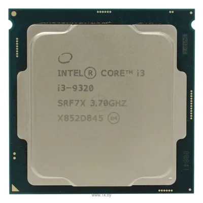 Intel Core i3-9320 Coffee Lake (3700MHz, LGA1151 v2, L3 8192Kb)