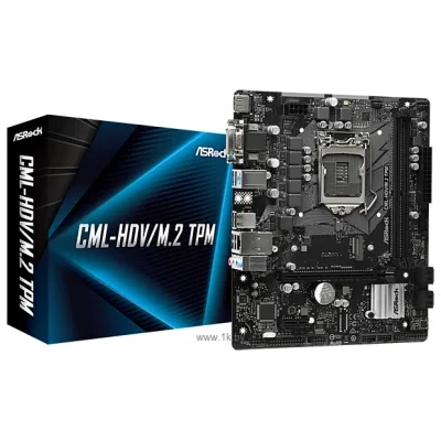 ASRock CML-HDV/M.2 TPM