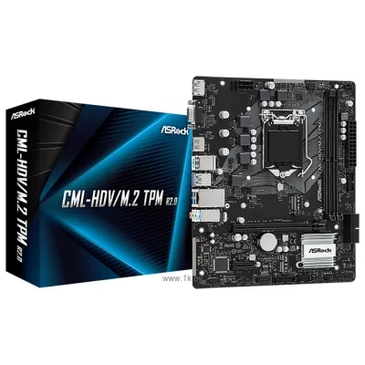 ASRock CML-HDV/M.2 TPM R2.0