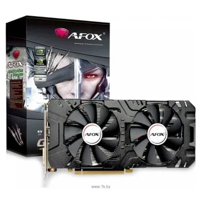 AFOX GeForce GTX 1660 6144Mb ATX Dual fan (AF1660-6144D5H2)