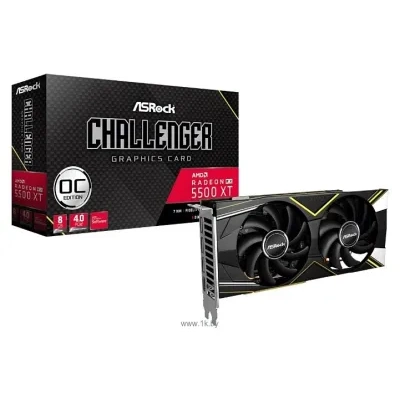 ASRock Radeon RX 5500 XT 8192Mb Challenger D OC