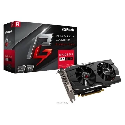 ASRock Radeon RX 570 4096MB Phantom Gaming D