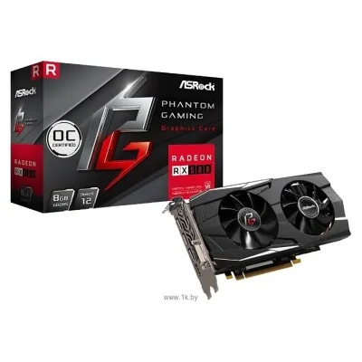 ASRock Radeon RX 580 Phantom Gaming D OS