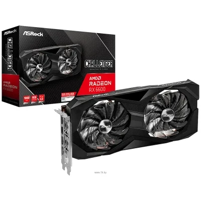 ASRock Radeon RX 6600 Challenger D 8GB (RX6600 CLD 8G)