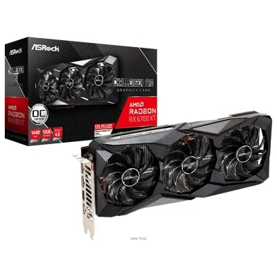 ASRock Radeon RX 6700 XT Challenger Pro 12GB OC (RX6700XT CLP 12GO)