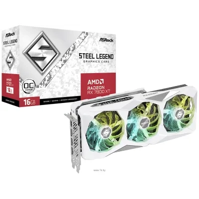 ASRock Radeon RX 7800 XT Steel Legend 16GB OC (RX7800XT SL 16GO)