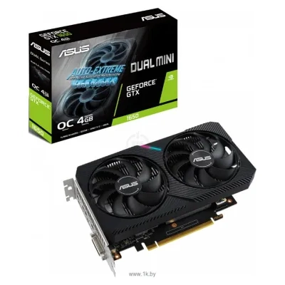 ASUS DUAL GeForce GTX 1650 4096MB OC Mini