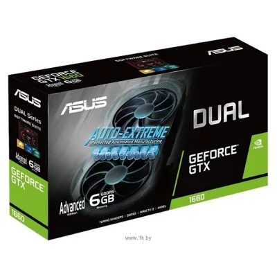 ASUS DUAL GeForce GTX 1660 6144MB OC