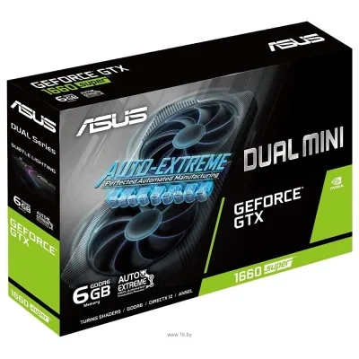 ASUS Dual GeForce GTX 1660 SUPER 6GB (DUAL-GTX1660S-6G-MINI)