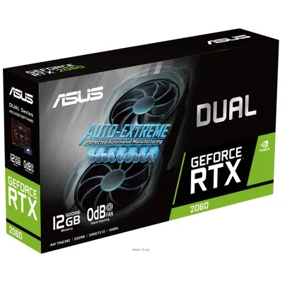 ASUS DUAL GeForce RTX 2060 EVO (DUAL-RTX2060-12G-EVO)