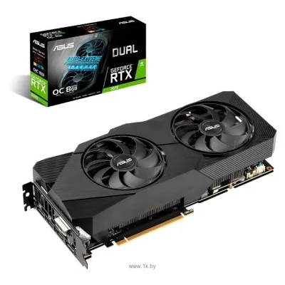 ASUS Dual GeForce RTX 2070 EVO V2 OC Edition 8GB (DUAL-RTX2070-O8G-EVO-V2)