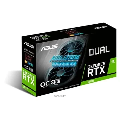 ASUS Dual GeForce RTX 2070 EVO V2 OC Edition 8GB (DUAL-RTX2070-O8G-EVO-V2)