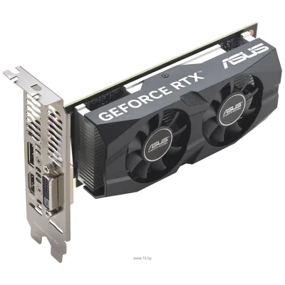 ASUS Dual GeForce RTX 3050 LP BRK OC Edition 6GB GDDR6 (RTX3050-O6G-LP-BRK)