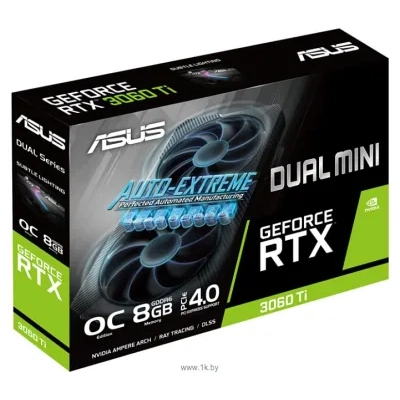 ASUS DUAL GeForce RTX 3060 Ti MINI OC 8GB (DUAL-RTX3060TI-O8G-MINI)