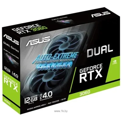 ASUS Dual GeForce RTX 3060 V2 12GB GDDR6