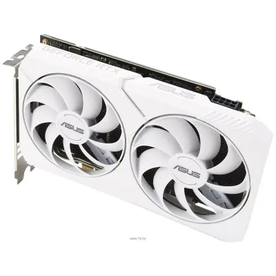 ASUS Dual GeForce RTX 3060 White OC Edition 8GB (DUAL-RTX3060-O8G-WHITE)