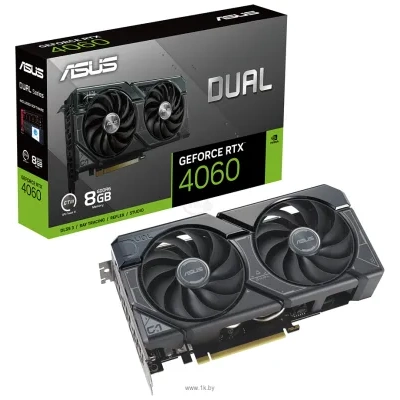 ASUS Dual GeForce RTX 4060 8GB GDDR6 (DUAL-RTX4060-8G)