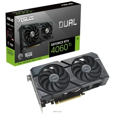 ASUS Dual GeForce RTX 4060 Ti 16GB GDDR6 (DUAL-RTX4060TI-16G)