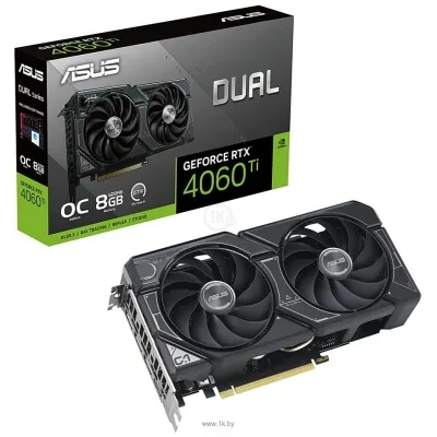 ASUS Dual GeForce RTX 4060 Ti OC Edition 16GB GDDR6 (DUAL-RTX4060TI-O16G)