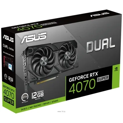 ASUS Dual GeForce RTX 4070 Super Evo 12GB GDDR6X (DUAL-RTX4070S-12G-EVO)