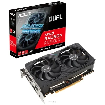 ASUS Dual Radeon RX 6500 XT OC Edition (DUAL-RX6500XT-O4G)