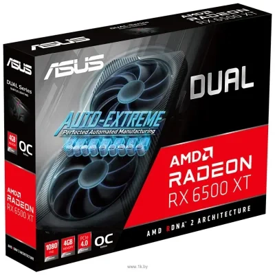 ASUS Dual Radeon RX 6500 XT OC Edition (DUAL-RX6500XT-O4G)