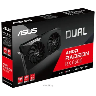 ASUS Dual Radeon RX 6600 8GB GDDR6