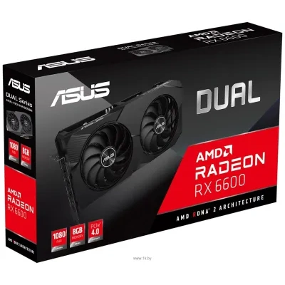 ASUS Dual Radeon RX 6600 V2 8GB GDDR6 (DUAL-RX6600-8G V2)