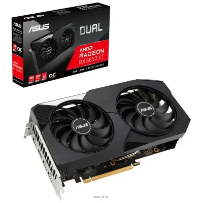 ASUS Dual Radeon RX 6650 XT OC Edition 8GB (DUAL-RX6650XT-O8G)