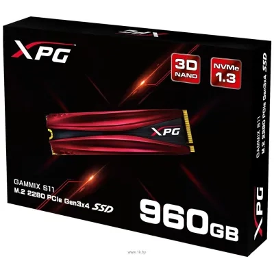 ADATA GAMMIX S11 960GB AGAMMIXS11-960GT-C