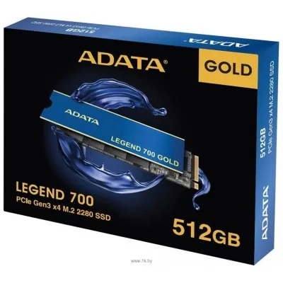 ADATA Legend 700 Gold 512GB SLEG-700G-512GCS-S48