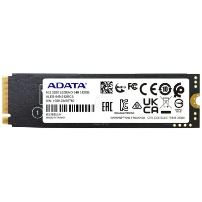 ADATA Legend 840 512GB ALEG-840-512GCS