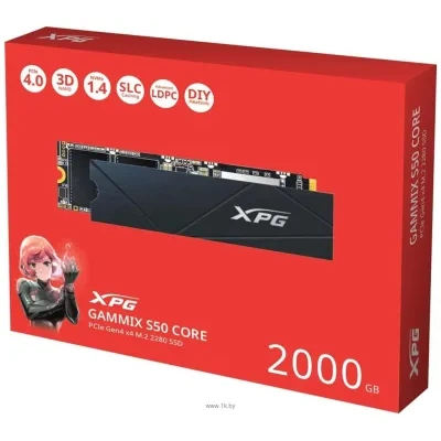 ADATA XPG Gammix S50 2TB SGAMMIXS50C-2000G-CS