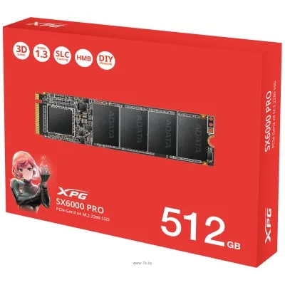 ADATA XPG SX6000 Pro 512GB ASX6000PNP-512GT-B