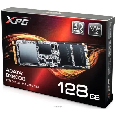 ADATA XPG SX8000 128GB ASX8000NP-128GM-C (bez radiatora)