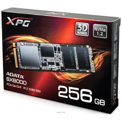 ADATA XPG SX8000 256GB ASX8000NP-256GM-C (bez radiatora)