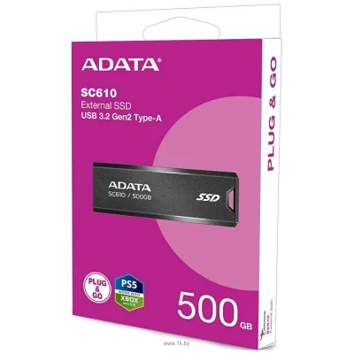 ADATA SC610 500GB SC610-500G-CBK/RD