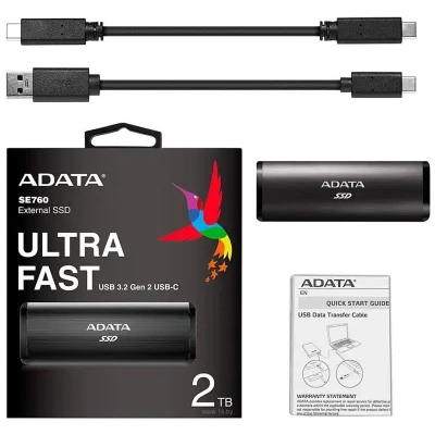 ADATA SE760 2TB ASE760-2TU32G2-CBK (chernyiy)
