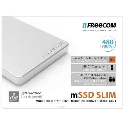 Freecom mSSD Slim 480GB 56412