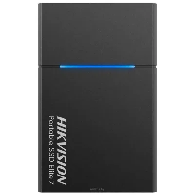 Hikvision HS-ESSD-Elite7(STD)/Black/500GB 500GB (chernyiy)