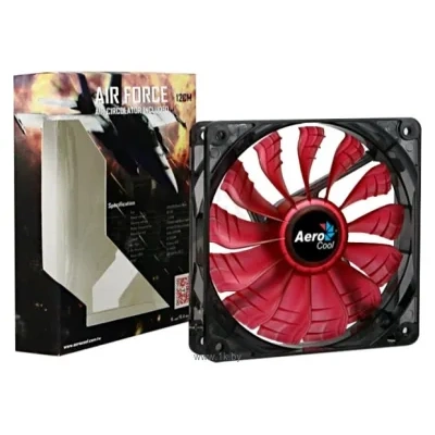 AeroCool Air Force Red Edition 12 cm