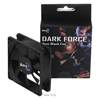 AeroCool Dark Force 8cm Black Fan