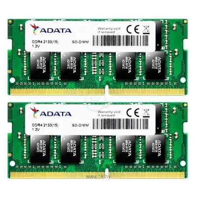 ADATA DDR4 2133 SO-DIMM 16Gb (Kit 2x8Gb)