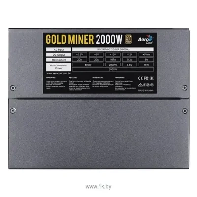 AeroCool Gold Miner 2000W